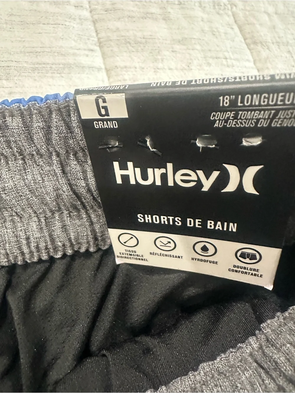 Hurley Blue Swirl Swim Shorts
